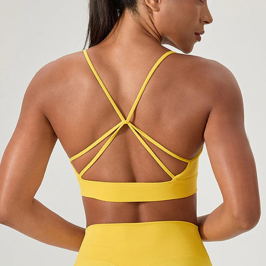 Buttery Soft Yoga Bra - Breathable Crop Top