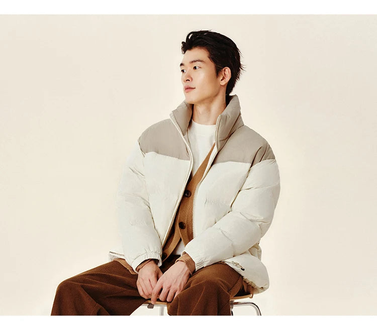 Unisex Windproof Waterproof Puffer Jacket - Winter Cold-Proof Outerwear