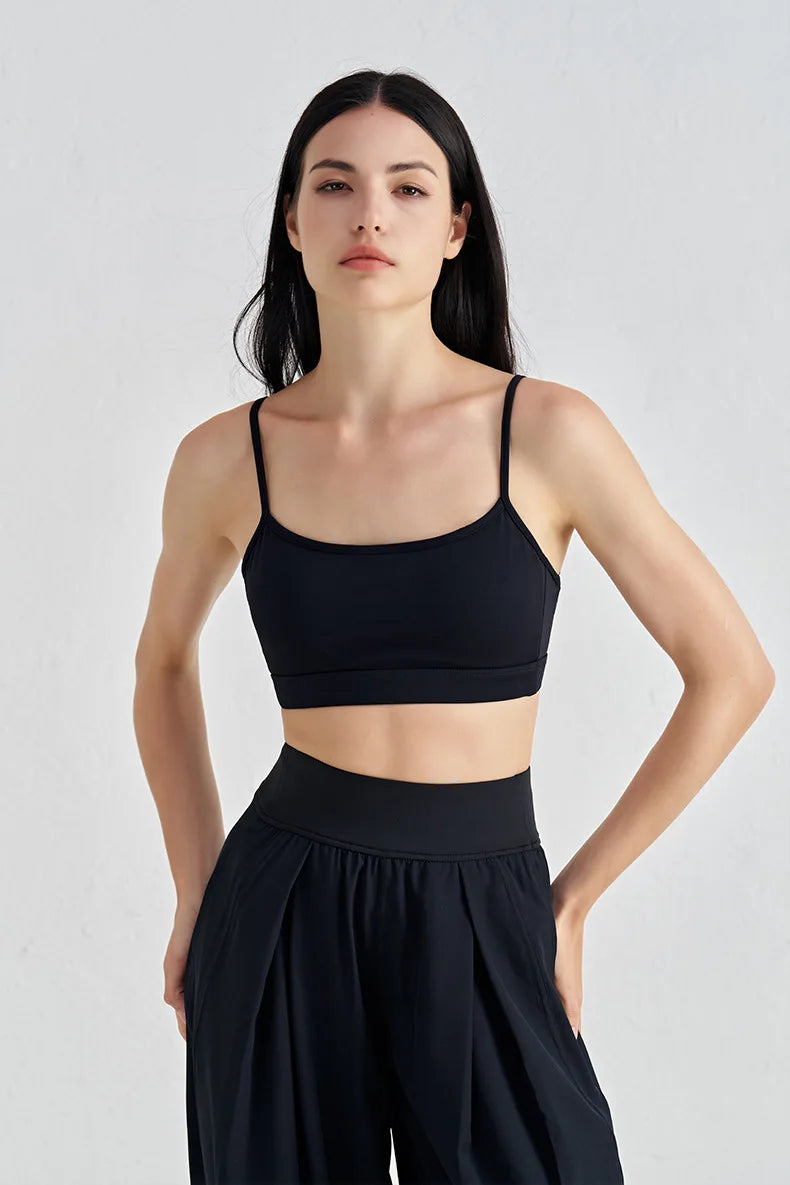 Kitten Ears Yoga Bra Top - Removable Pads & Adjustable Straps