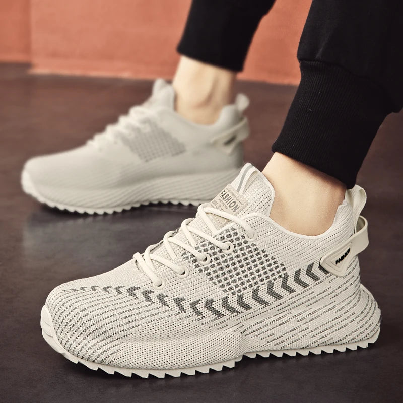 Men's Casual Platform Sports Shoes Breathable Sneakers