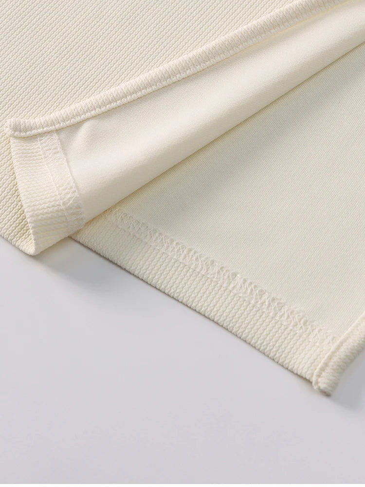 Women's Knitted Textured Maxi Dress - Sleeveless Bodycon Slit Evening Dress