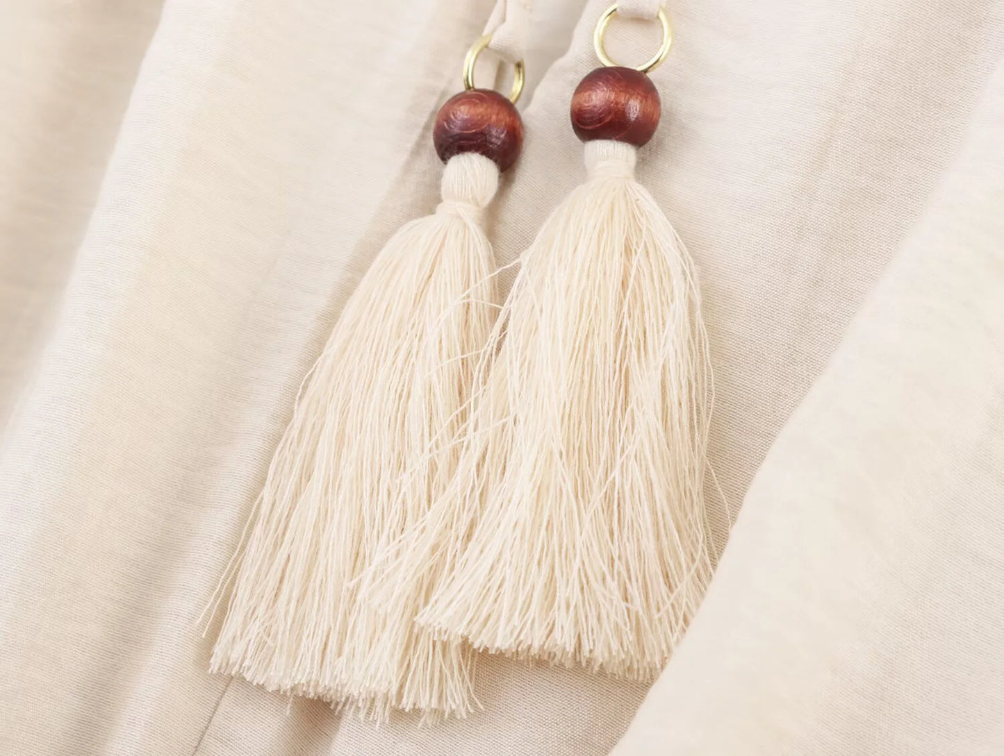 Lace Tassel Vacation Dress - Sweet Bohemian Summer Dress