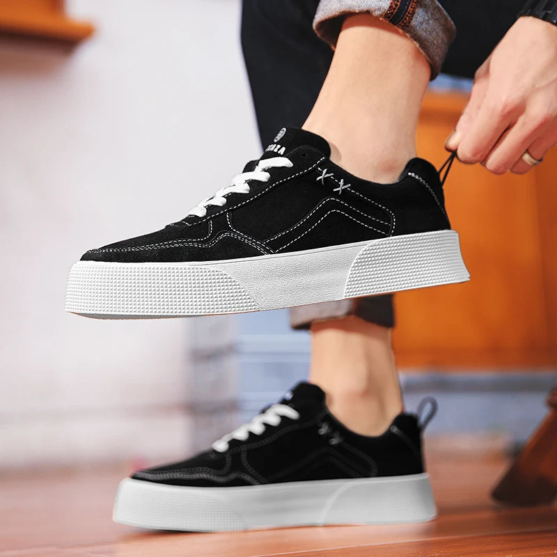 Men's Platform Sneakers - Casual Sports Running Shoes