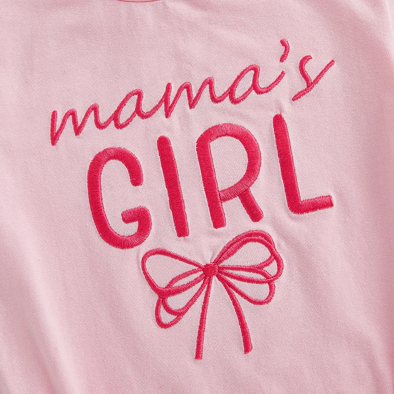 0-18M Baby Girls Summer Romper Short Sleeve Bow Letter Embroidery Bodysuit  Babygrow Jumpsuit