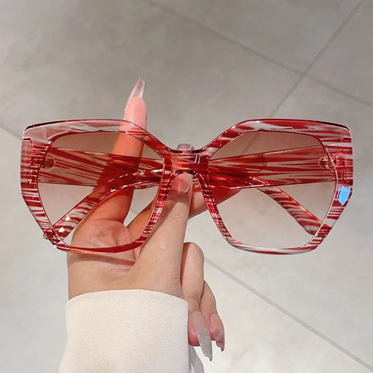 Women's Polygon Gradient Sunglasses