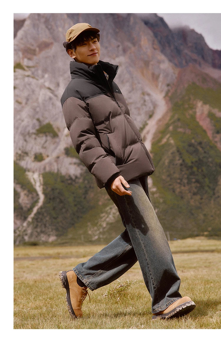 Unisex Windproof Waterproof Puffer Jacket - Winter Cold-Proof Outerwear