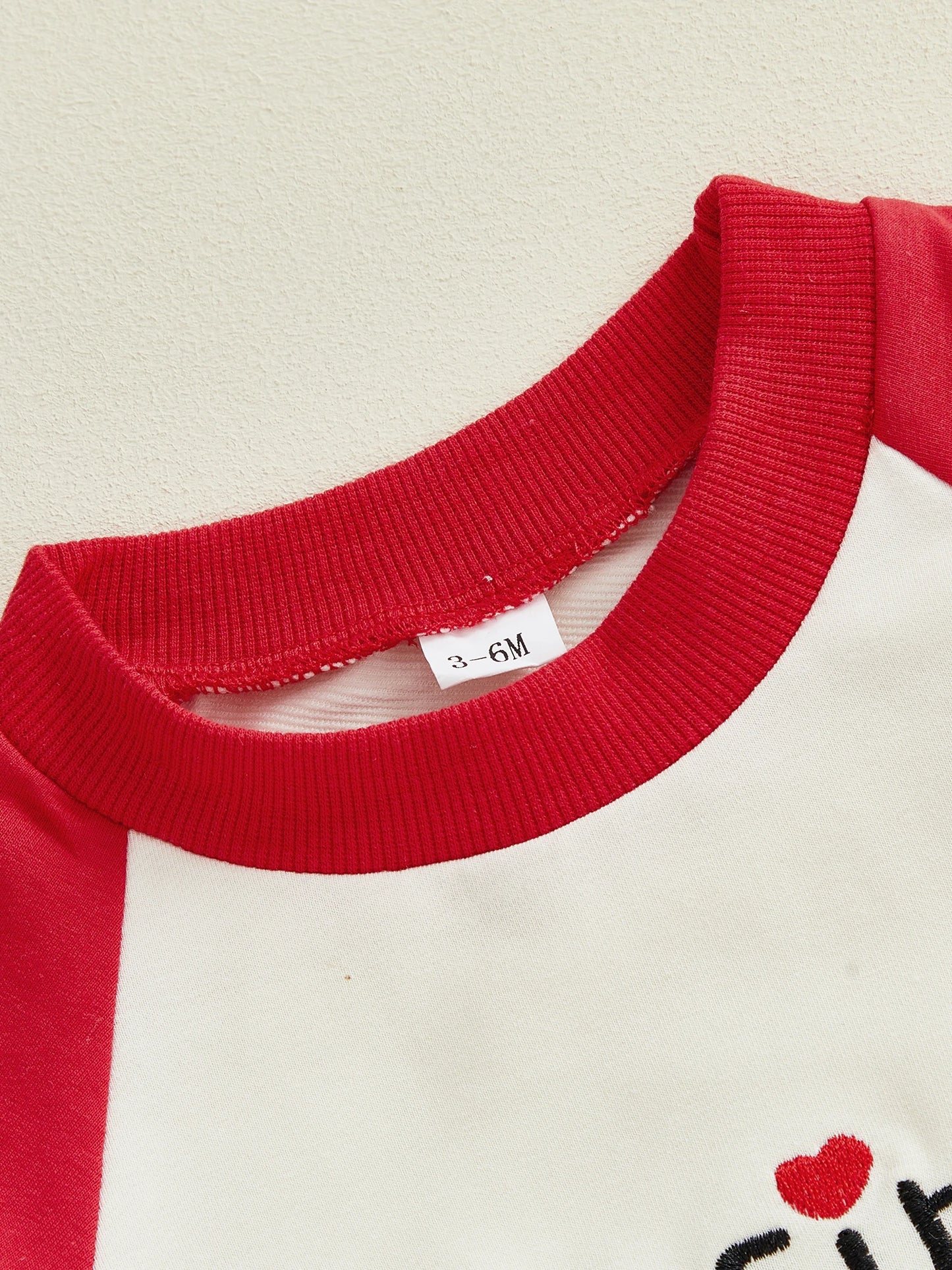 Newborn Baby Boys Valentine's Romper - Love Heart Tractor Embroidery