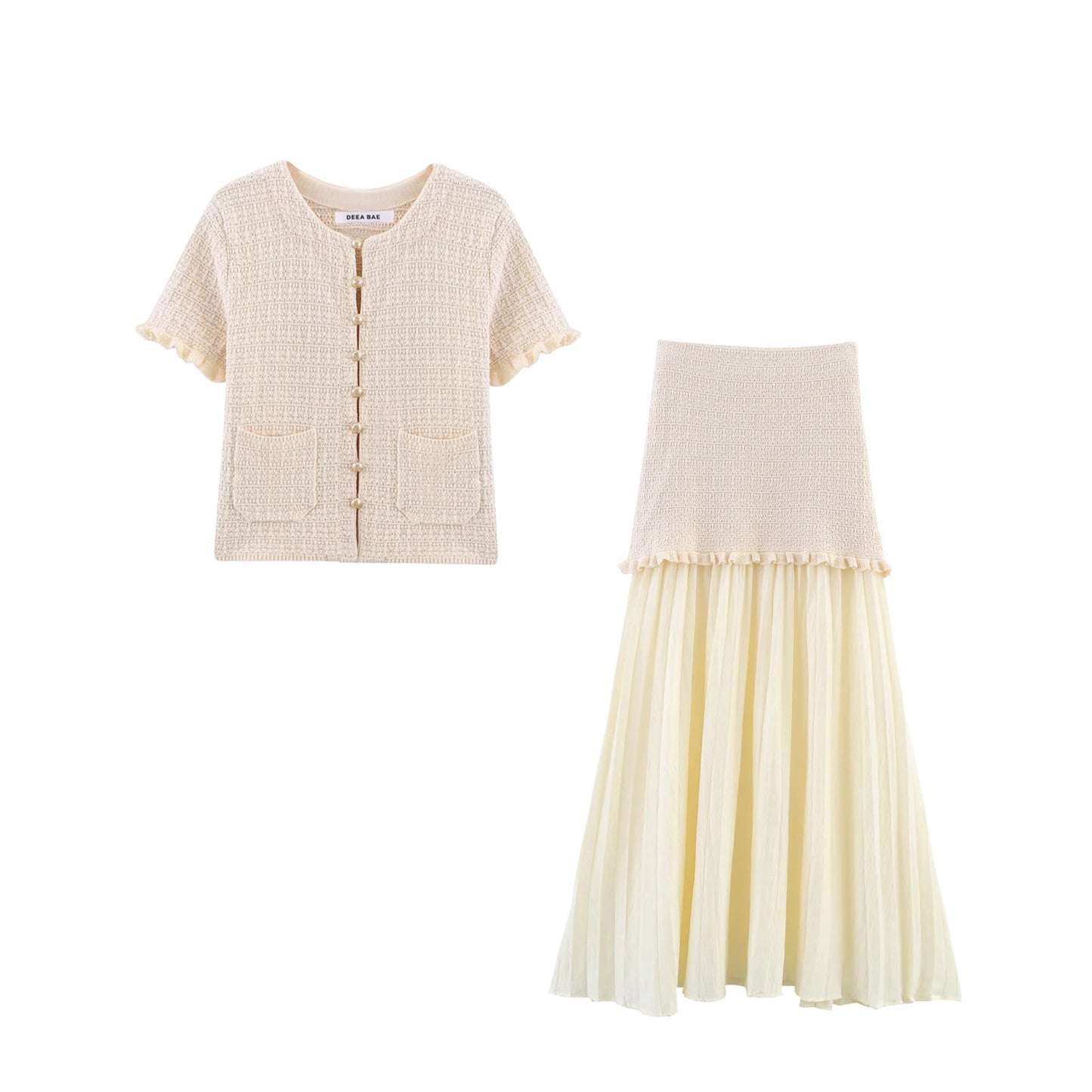 Knitted Three-Piece Set