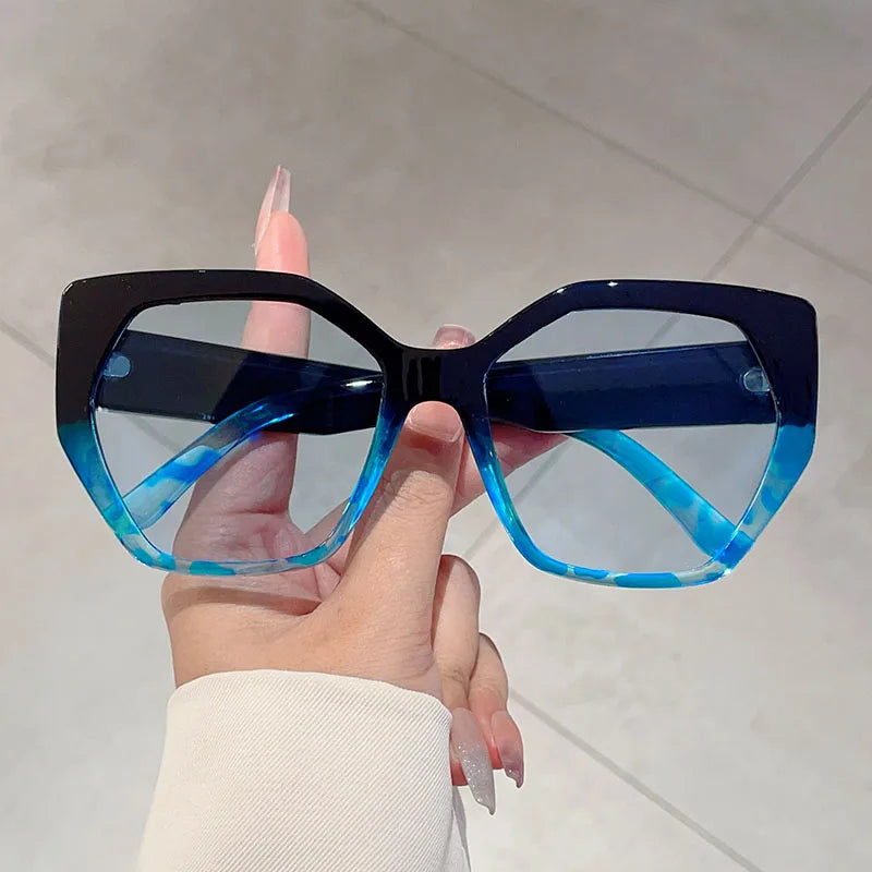 Women's Polygon Gradient Sunglasses