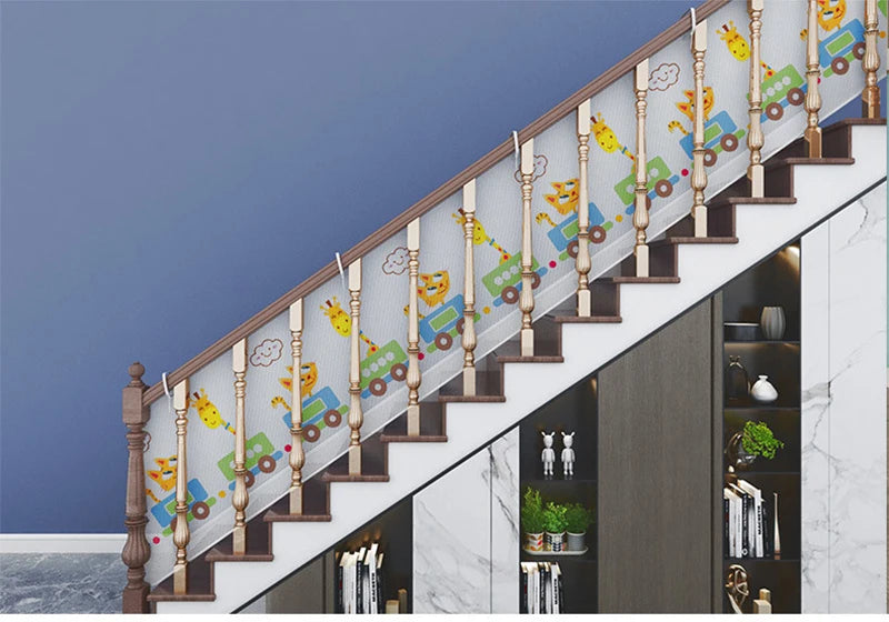 Safety Net for Stairs & Balconies - Thicken Fine Mesh Child Protection Gate