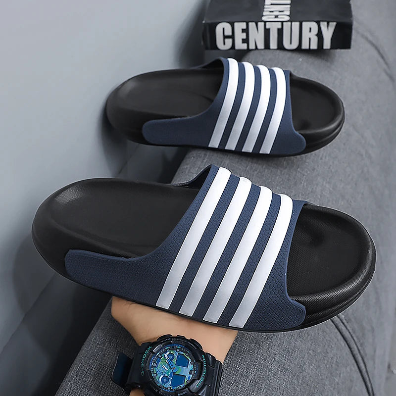 Sports Slides - Men's Quick Dry Beach Sandals & Outdoor Clogs