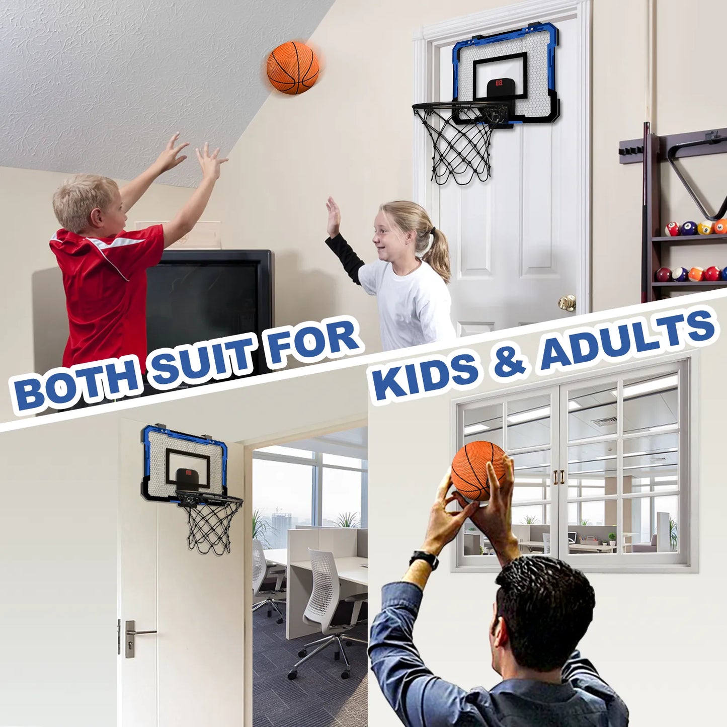 Children's Foldable Basketball Hoop (Indoor and Outdoor)