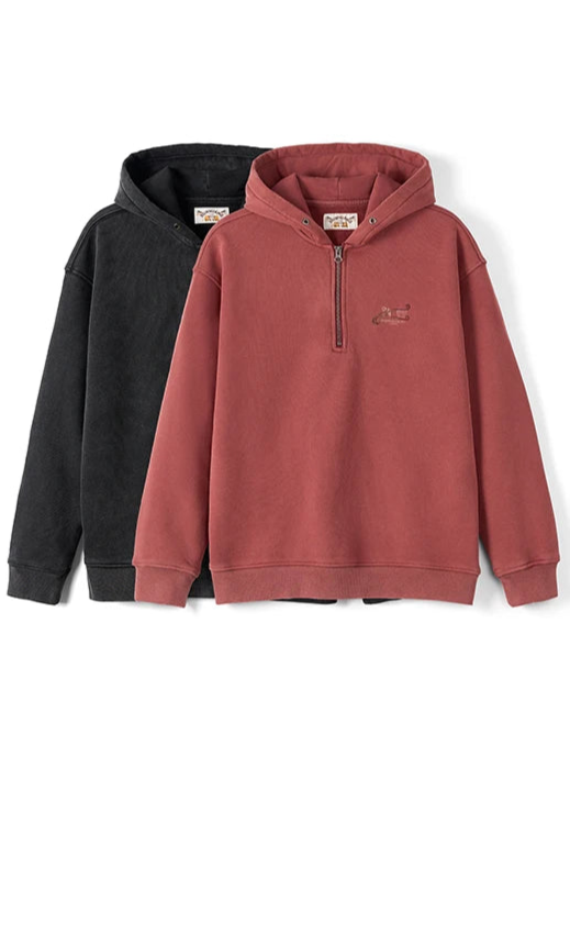 Men's 470gsm Hoodie Warm Pullover Sweatshirt