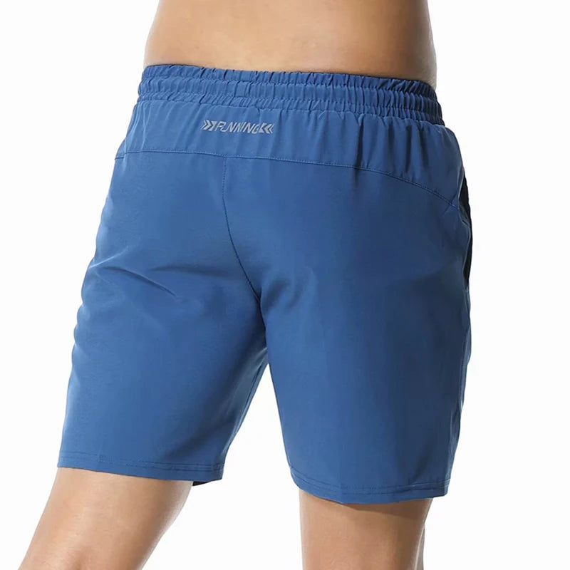 Men's Running Gym Wear Fitness Workout Sports Training Shorts