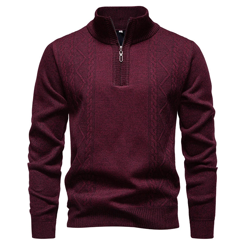 Men's Half-Zip Pullover Sweater