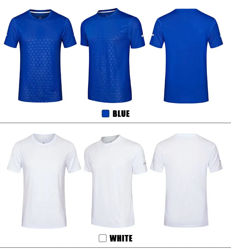 Men's Sports Gym Quick Dry Fit Workout Yoga  Breathable Short Sleeves T-Shirt