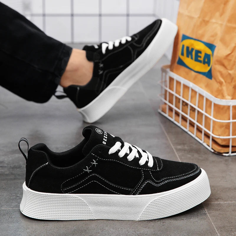Men's Platform Sneakers - Casual Sports Running Shoes