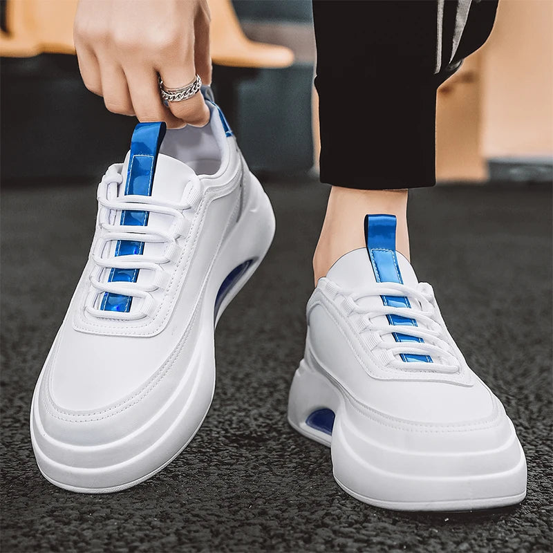 Men's Air Cushion  Vulcanized Skateboard Sports Trainers Outdoor Casual Sneakers