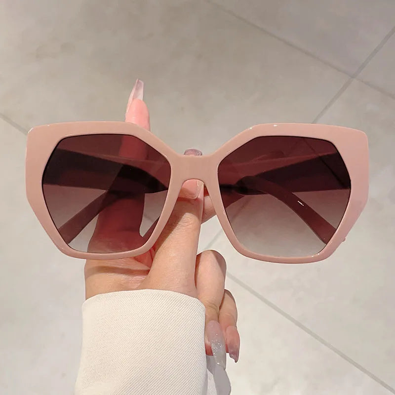 Women's Polygon Gradient Sunglasses