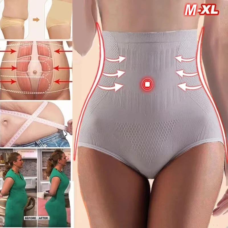 High Waist Shaping Panties - Breathable Body Shaper Slimming Underwear for Women