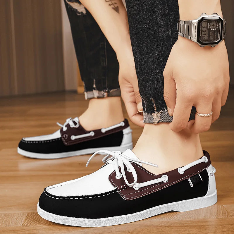 Men's Autumn Casual Loafers - Comfortable Soft Work & Driving Shoes