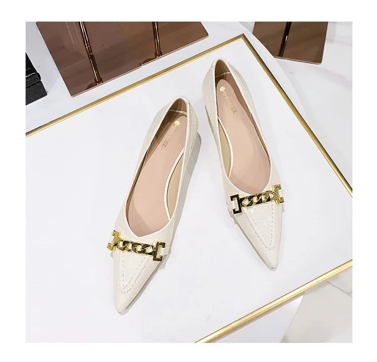 Patent Leather Stiletto Pumps - Professional Office Heels Available in 12 Colors