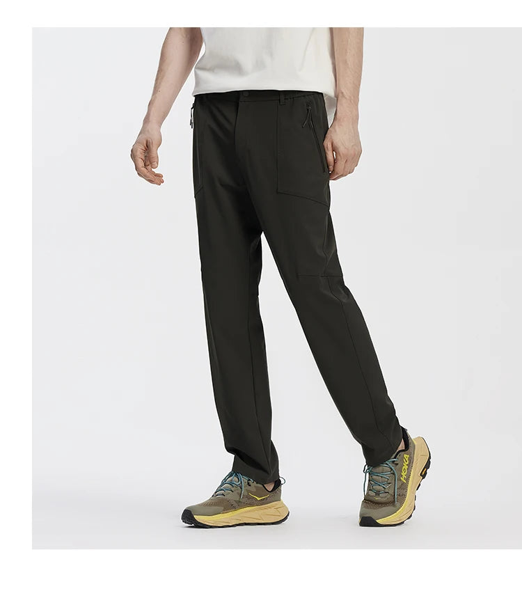 Functional Easy Care Trousers - Moisture Wicking Durable Autumn Pants