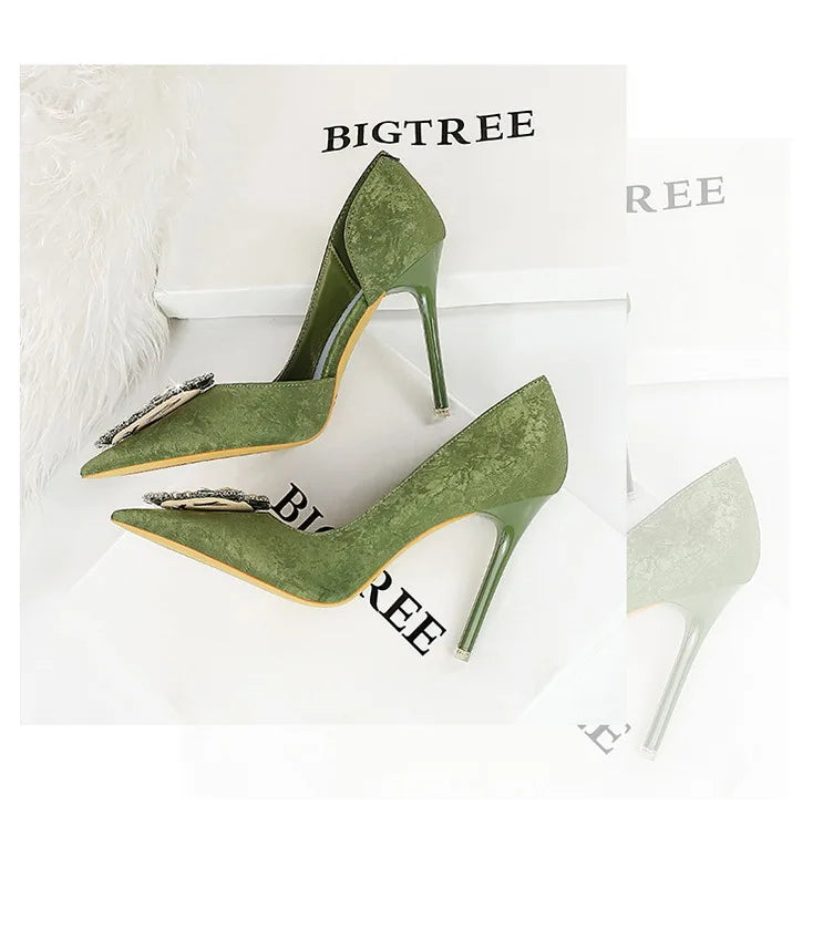 Women's  Rhinestone  Stilettos High Heels