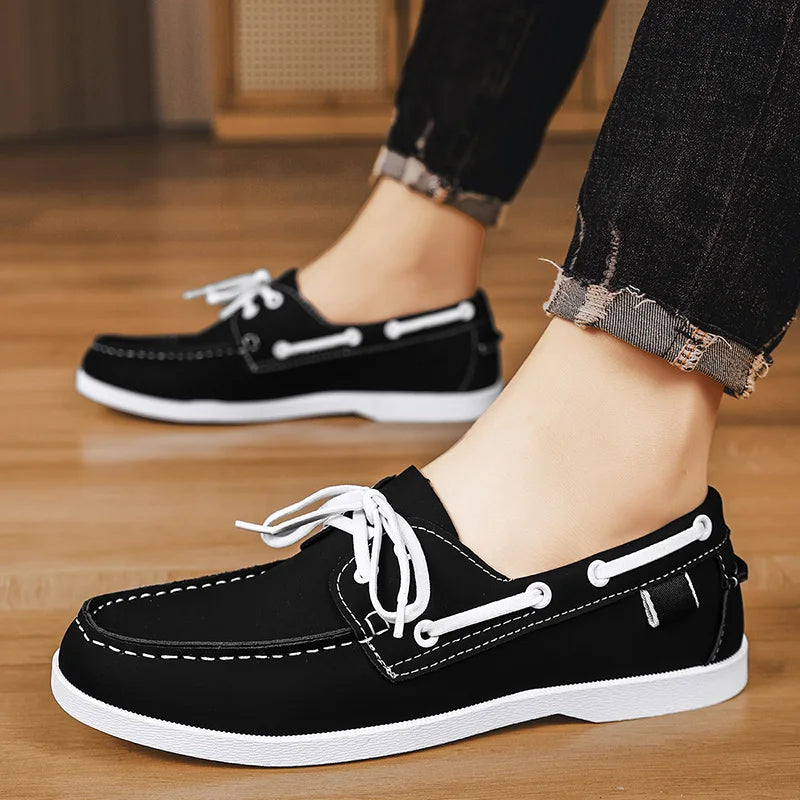 Men's Autumn Casual Loafers - Comfortable Soft Work & Driving Shoes