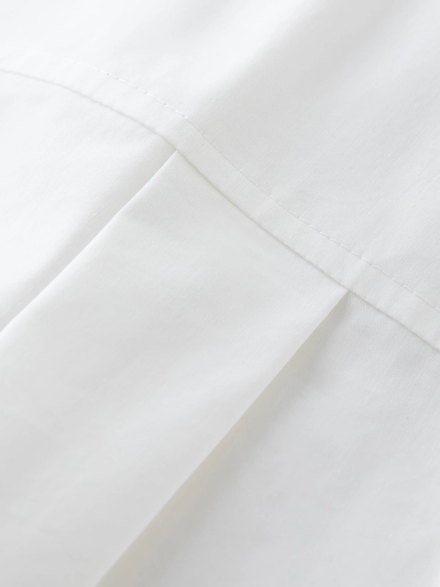 Plus Size Petal Design Shirt - French-Inspired Commuter Blouse