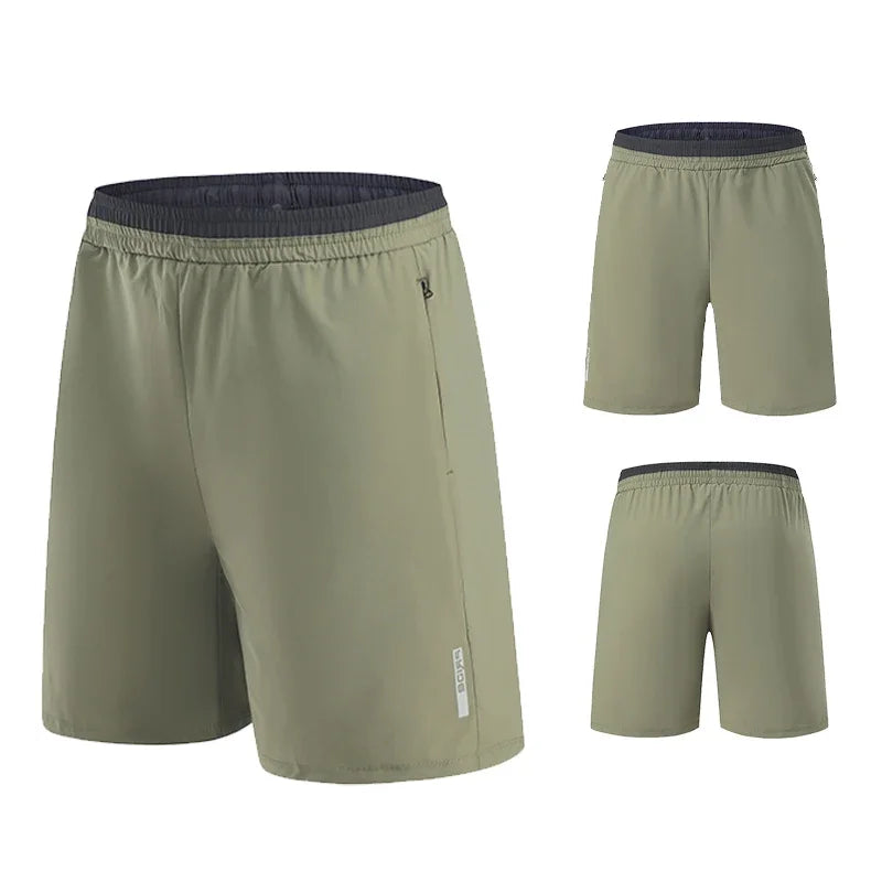 Men's Summer Running Gym Sportswear Training Sports Fitness Wear Quick Dry Shorts