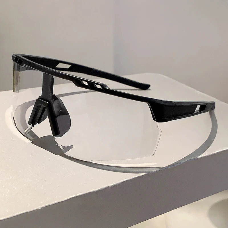 Men's Photochromic Sports Oversized Outdoor Goggle Sunglasses