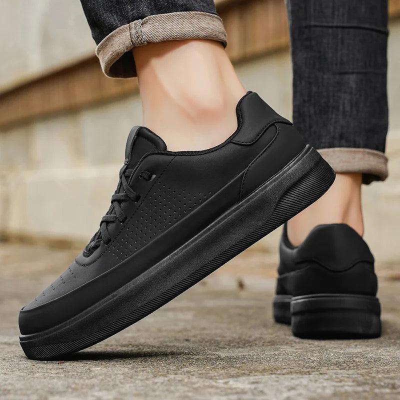 Men's Versatile Casual Sneakers - Lace-Up Running Sports Trainers