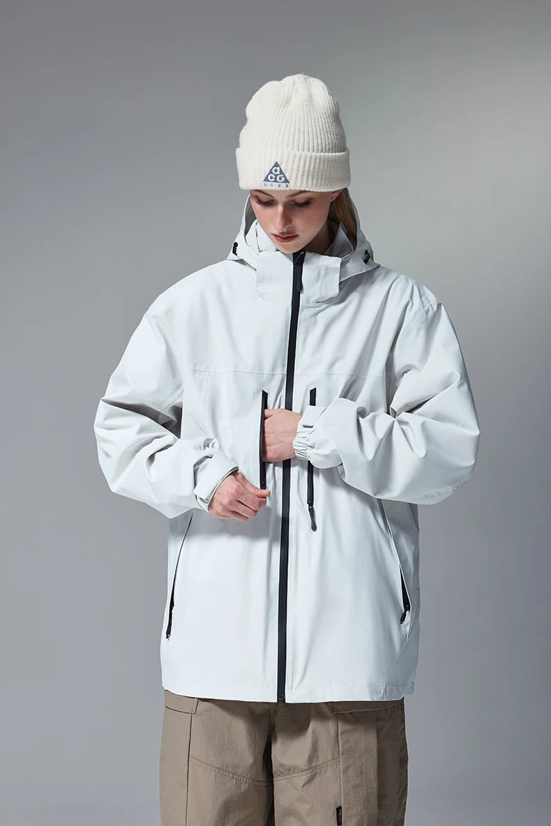 Men's Teflon Waterproof Outdoor Jacket - Breathable Sports Jacket Unisex