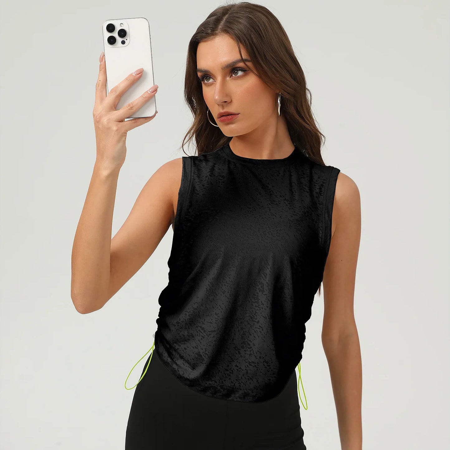 Women's Sleeveless Yoga Top - Breathable Quick Dry Workout Vest