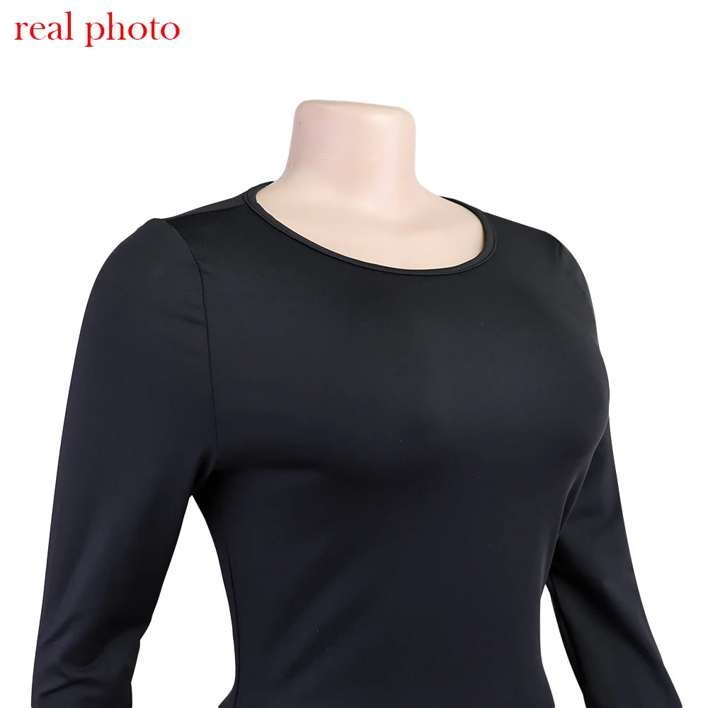 Women's Bodycon Mini Dress Long Sleeve Ruched Back Party Clubwear