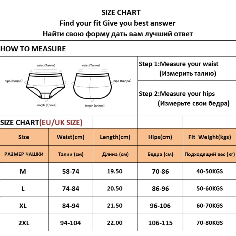 Women's Cotton Underwear Breathable Low-Rise Briefs