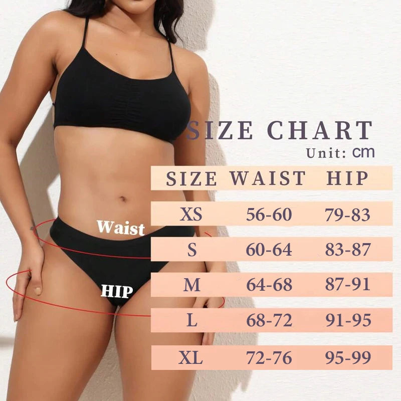 Ice Silk Seamless Thongs 4-Pack