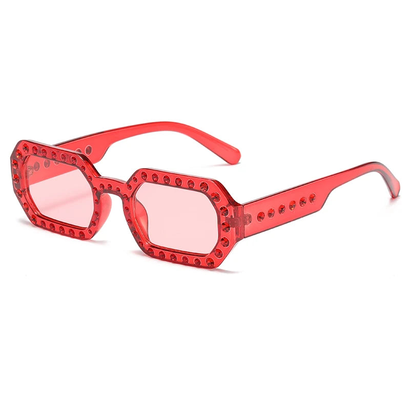 Rhinestone Fashion Sunglasses - UV400 Protection for Women & Men