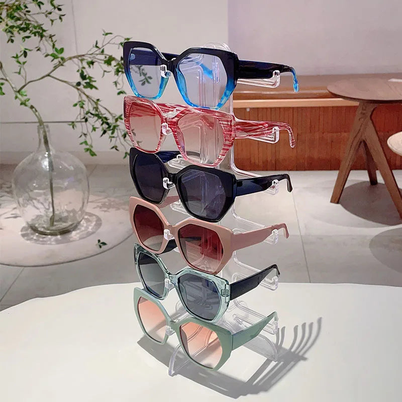 Women's Polygon Gradient Sunglasses