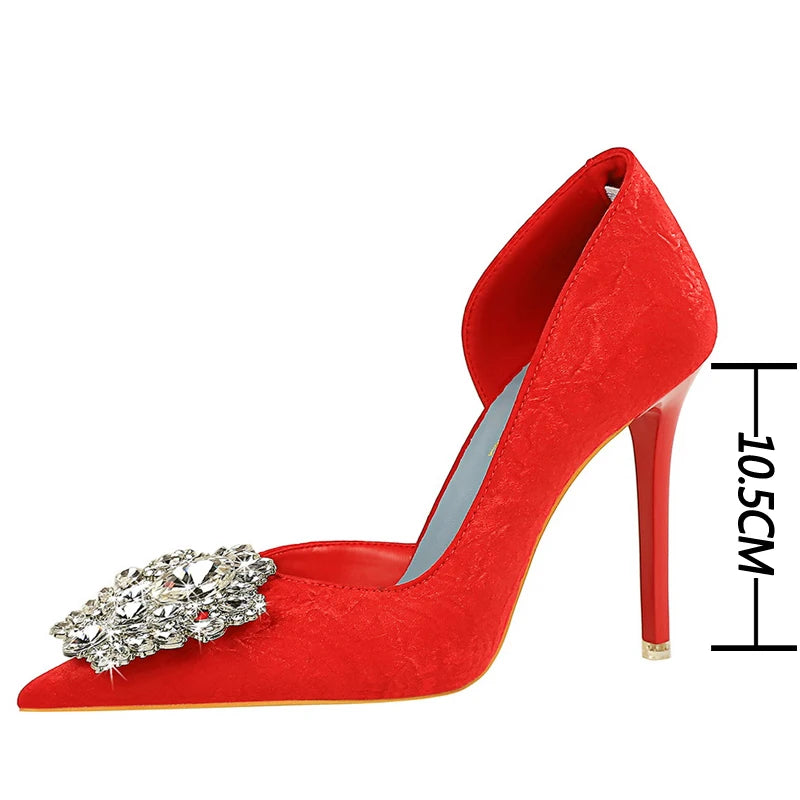 Women's  Rhinestone  Stilettos High Heels