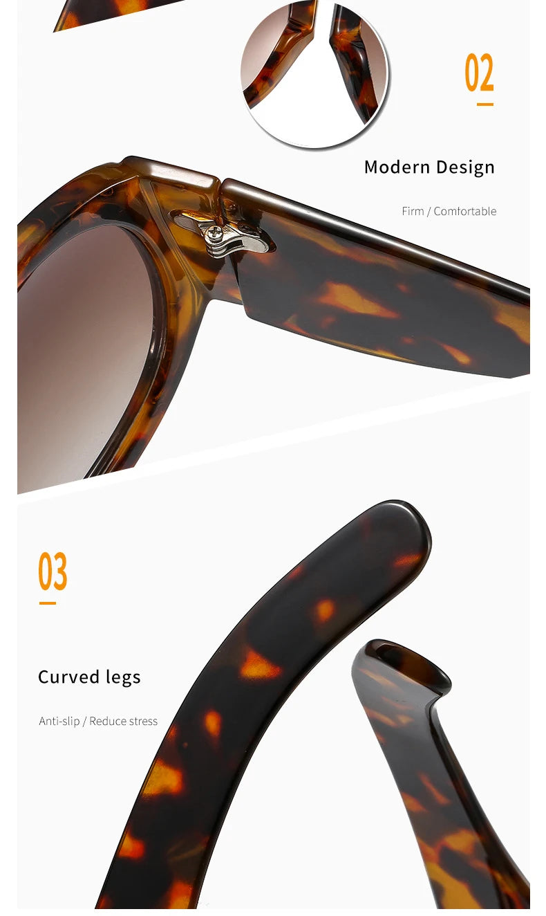 Oversized Round Blue Light Blocking Glasses