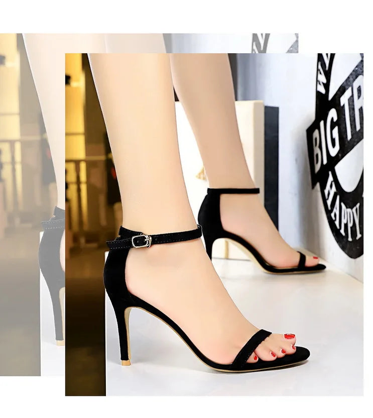 Women's Open Toe Summer High Heels Stiletto