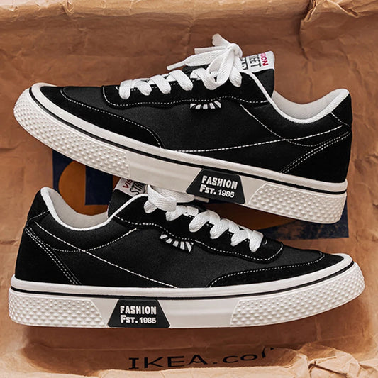 Canvas Skateboard Flat Shoes - Unisex Trainers Plus Size