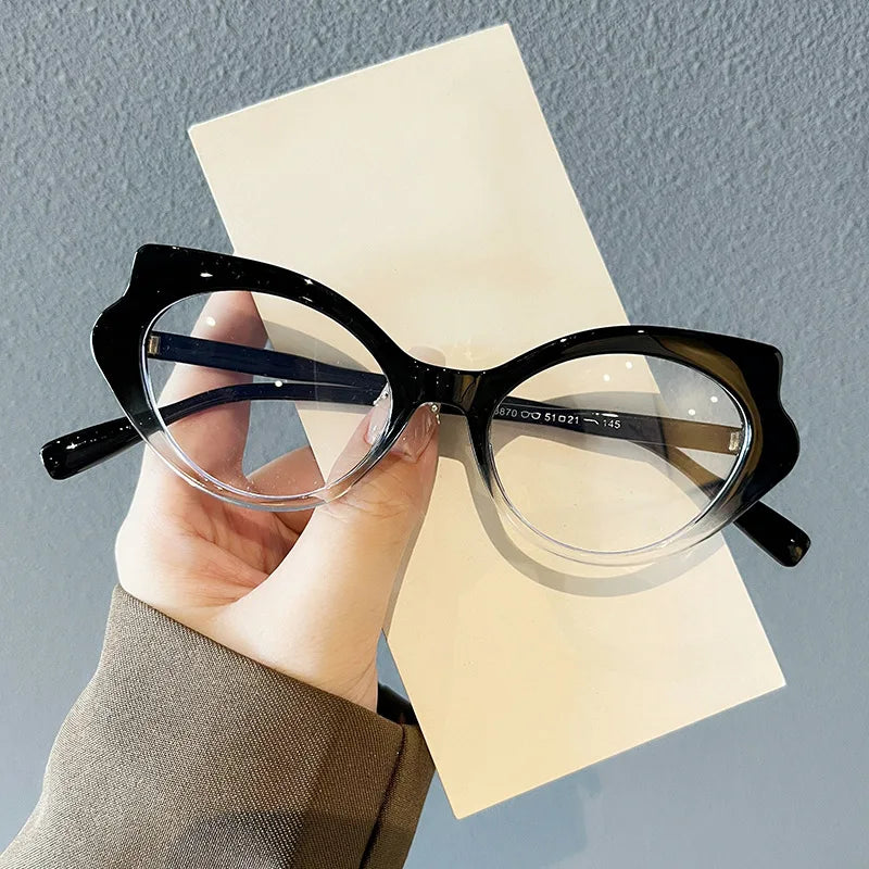 Cat Eye Glasses for Women - Anti Blue Light Computer Eyewear