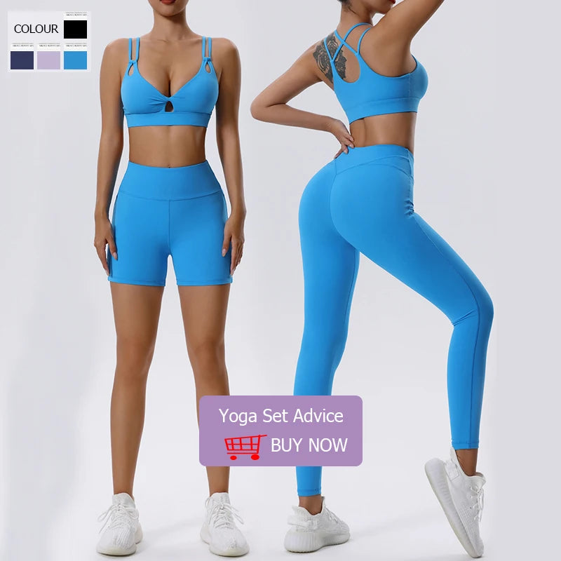 Women's High Impact Push-Up Sports Bra – Open Back Gym Crop Top
