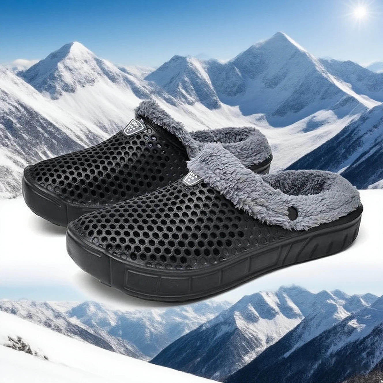 Plush Warm Slippers - Soft Non-Slip Indoor Home Slides