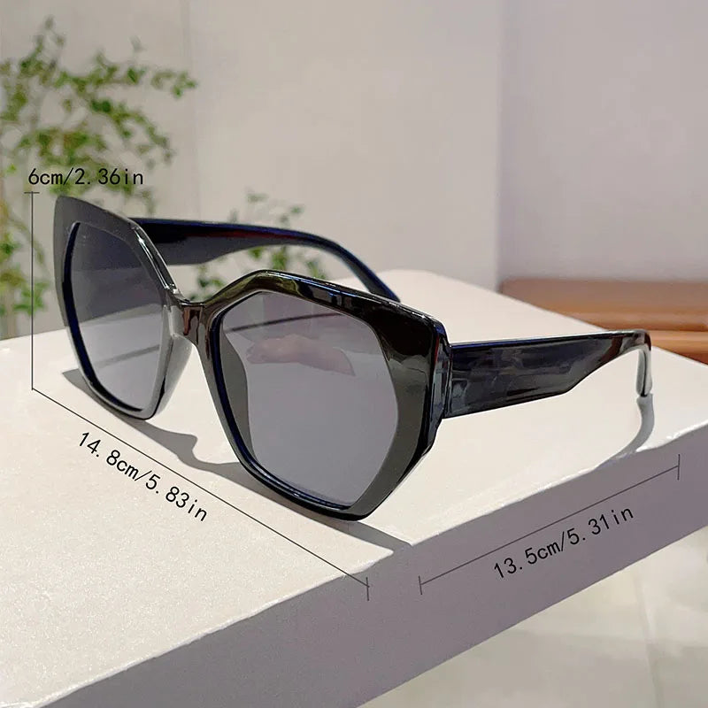 Women's Polygon Gradient Sunglasses