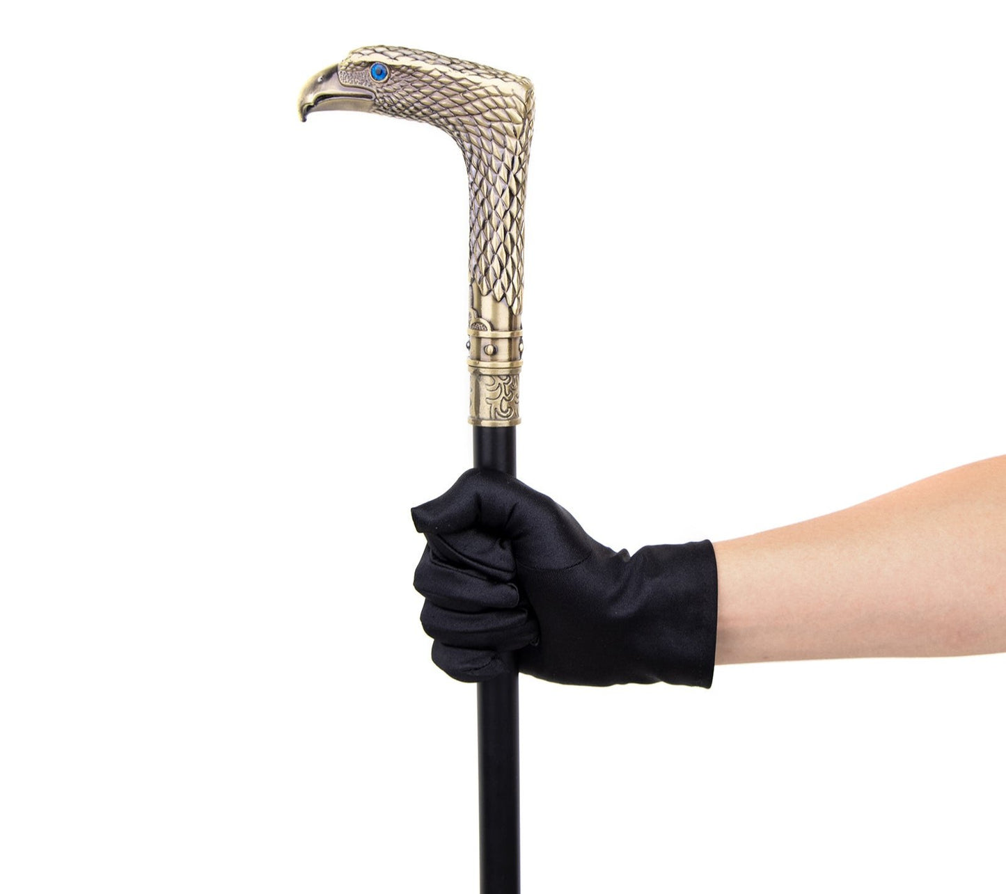 Coppery Blue Eye Eagle Fashion Walking Cane 93cm