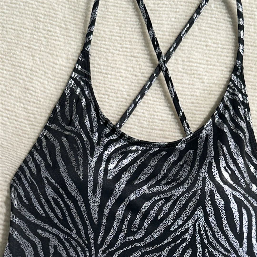 Women's String Mini Micro Thong Swimwear One Piece Swimsuit